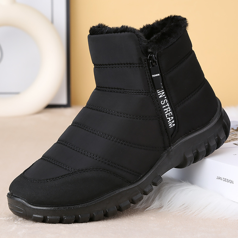 Waterproof Winter Boot - Heren Enkel Sneeuwlaarzen Waterdichte Antislip Schoenen