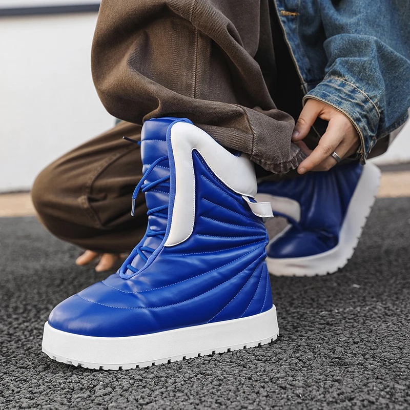 Waterproof Winter Boot - 2026 Heren Winterlaarzen Waterdichte Warme Pluche