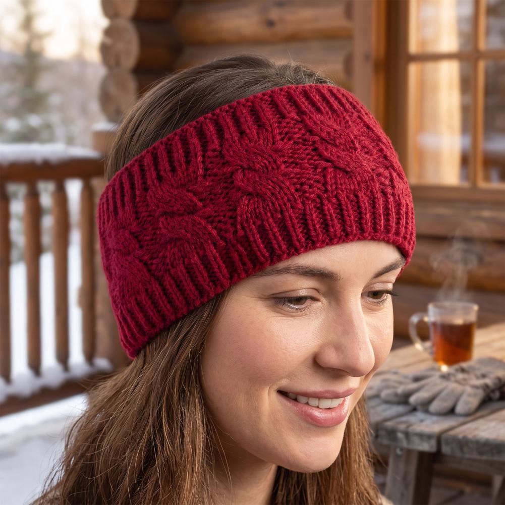 Kunstbont hoofdband voor de wi - Fleece Ear Warmer Band recensie en prijs