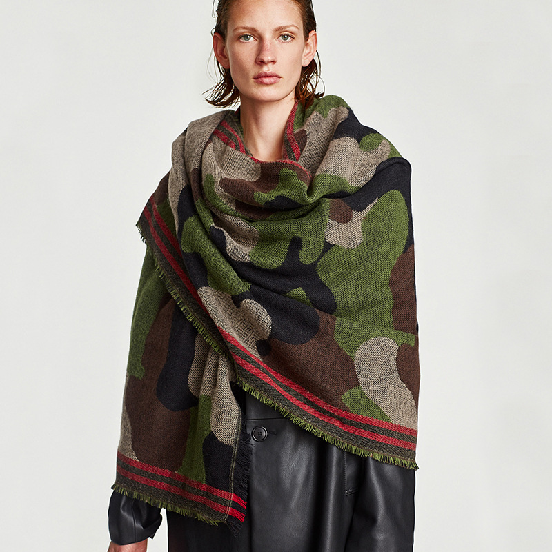 Camouflage Luipaardprint Echar - Cashmere Pashmina Wrap recensie en prijs
