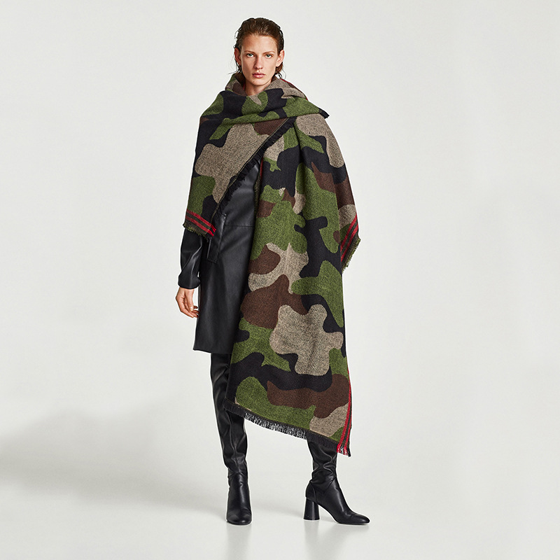 Camouflage Luipaardprint Echar - Cashmere Pashmina Wrap recensie en prijs